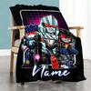 Love Transformers (20) Customize Your Name Blanket Cozy Personalized Blanket Soft & Cozy Great for Home Decor Chair Picnics Living Room