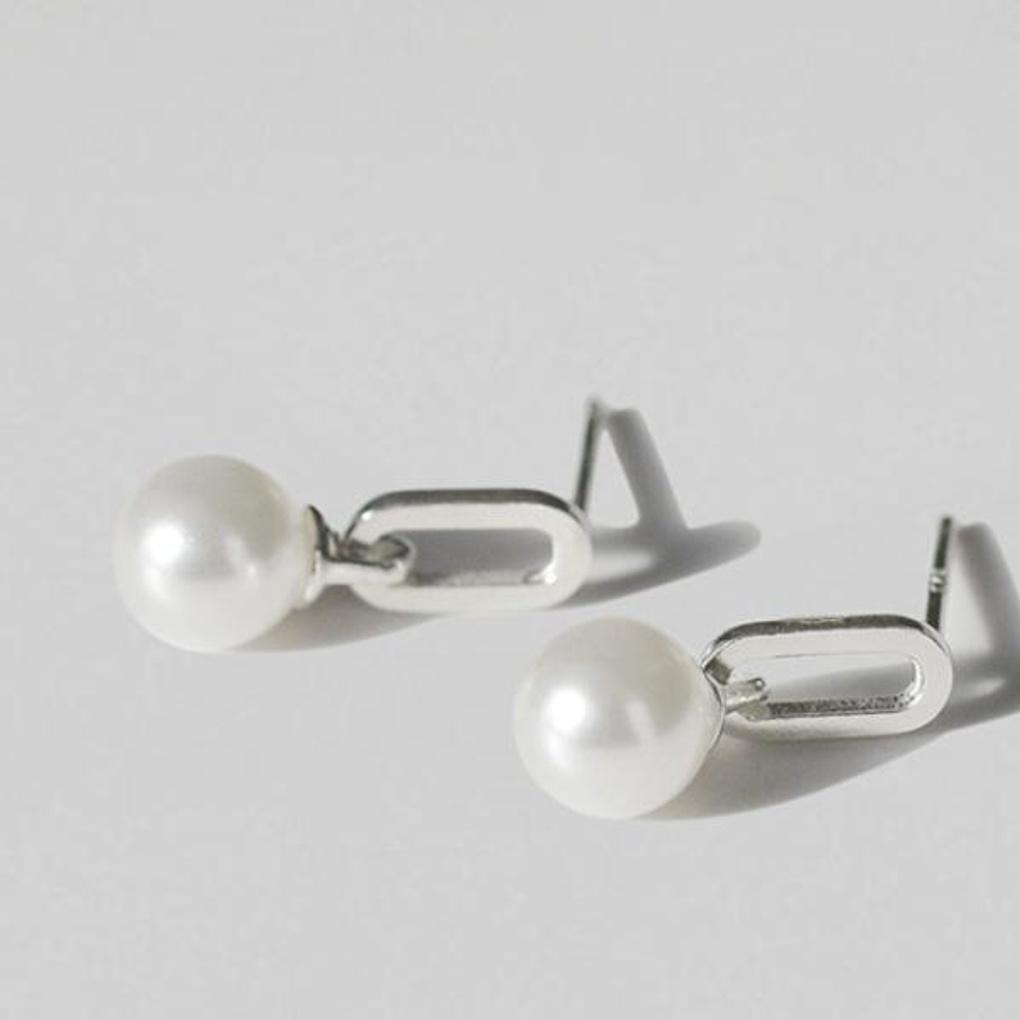 Women's Daily Accessory Sari Pearl Drop Earrings