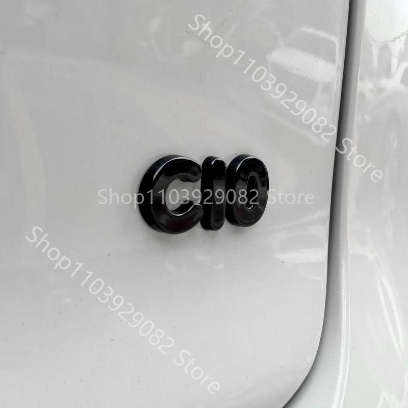 For Leapmotor C10 C16 C11 B10 Blackened Car Emblem Letter Sticker Black Warrior Exterior Modification Accessories