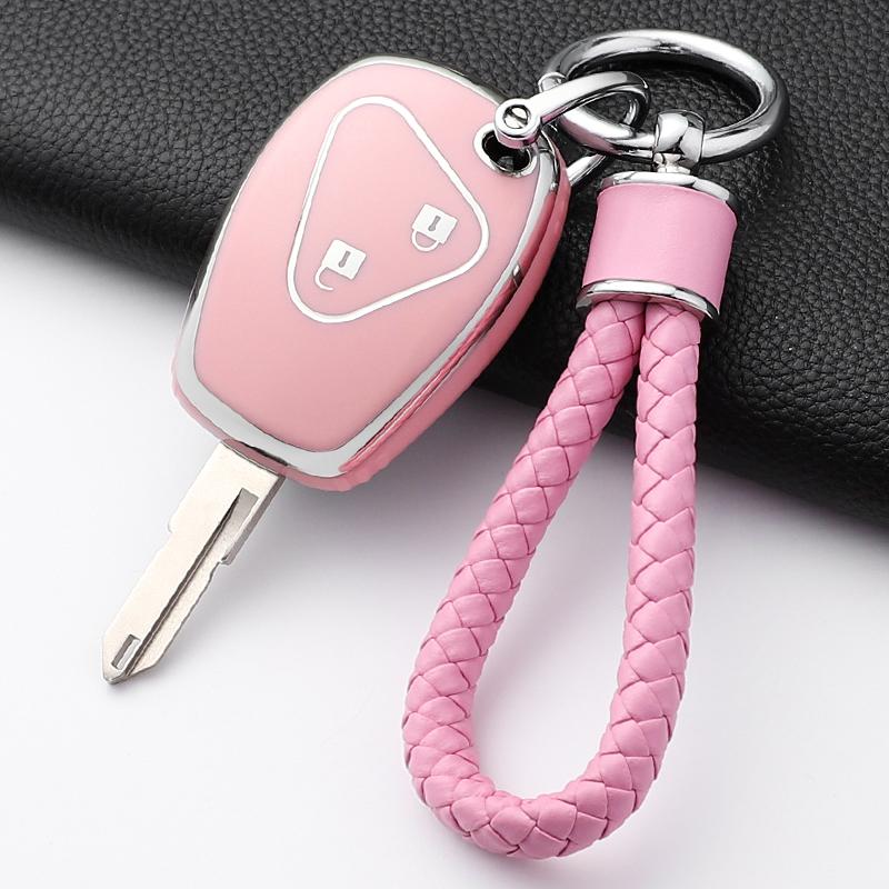 Fashion TPU Car Key Case Cover Shell Fob For Renault Megane Modus Espace Laguna Duster Logan DACIA Sandero Fluence Clio Kangoo