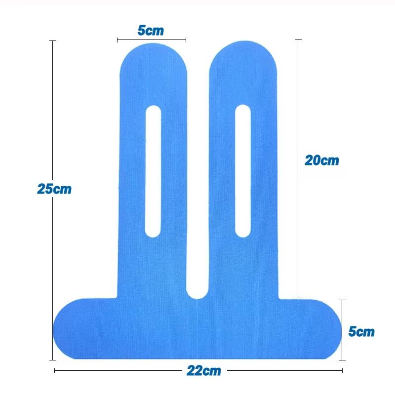 Athletic Kinesiology Tape Waterproof Elastic Breathable Knee Support For Running Riding Stability Pain Relief