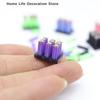 1/12 Dollhouse Miniature Scene Props Mini Lighter With Base Cigarette Doll Accessories Toys Doll House Decoration Accessories