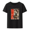 Unisex T-shirt Lara Croft Black White Print T Shirt Men Women Tomb Raider Action Adventure Games Tops Creative Popular Fashion Streetwear