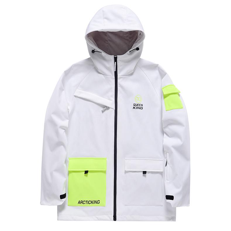 Costum de schi cald și rezistent la vânt pentru bărbați și femei - Jachetă snowboard stil coreean