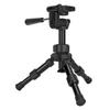 Mini Tripod Portable Lightweight 360 Degree Rotating Desktop Tripod with Quick Release Plate for Cam
