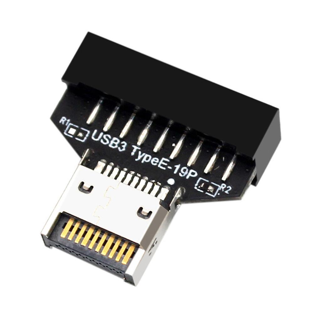 USB 3.2 Typ E auf USB 3.0 19Pin 20Pin Header Adapter Vertikale Typ C Motherboard Konvertierung