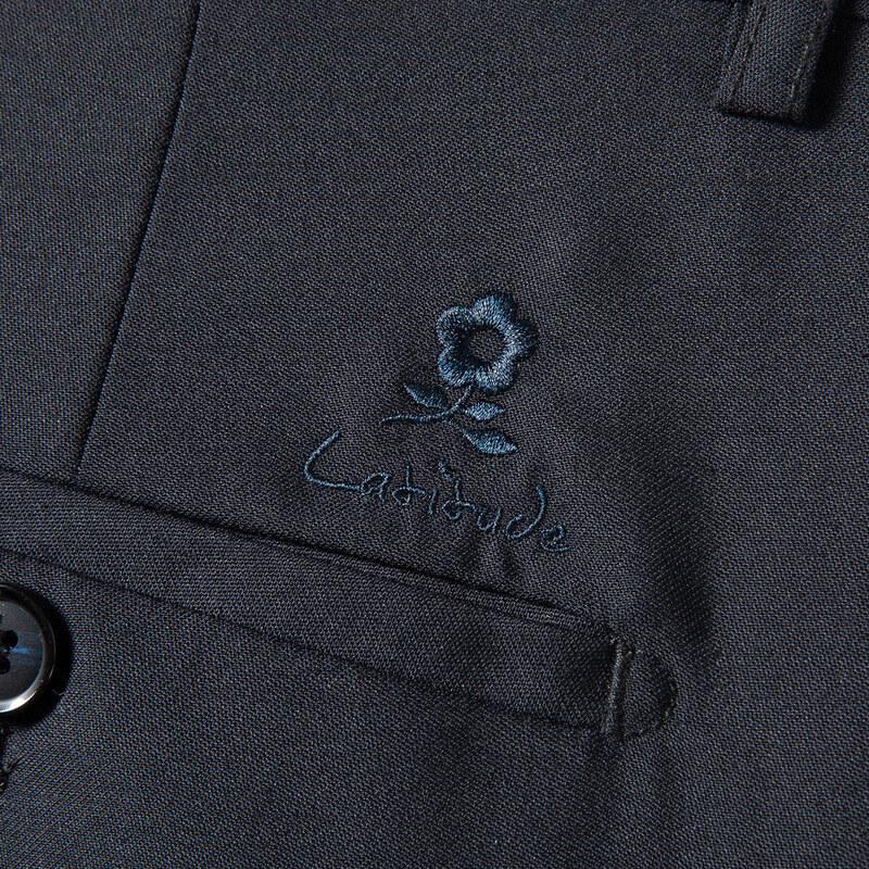 MONTAGUT Men's Worsted Wool Blend Straight-Leg Dress Pants