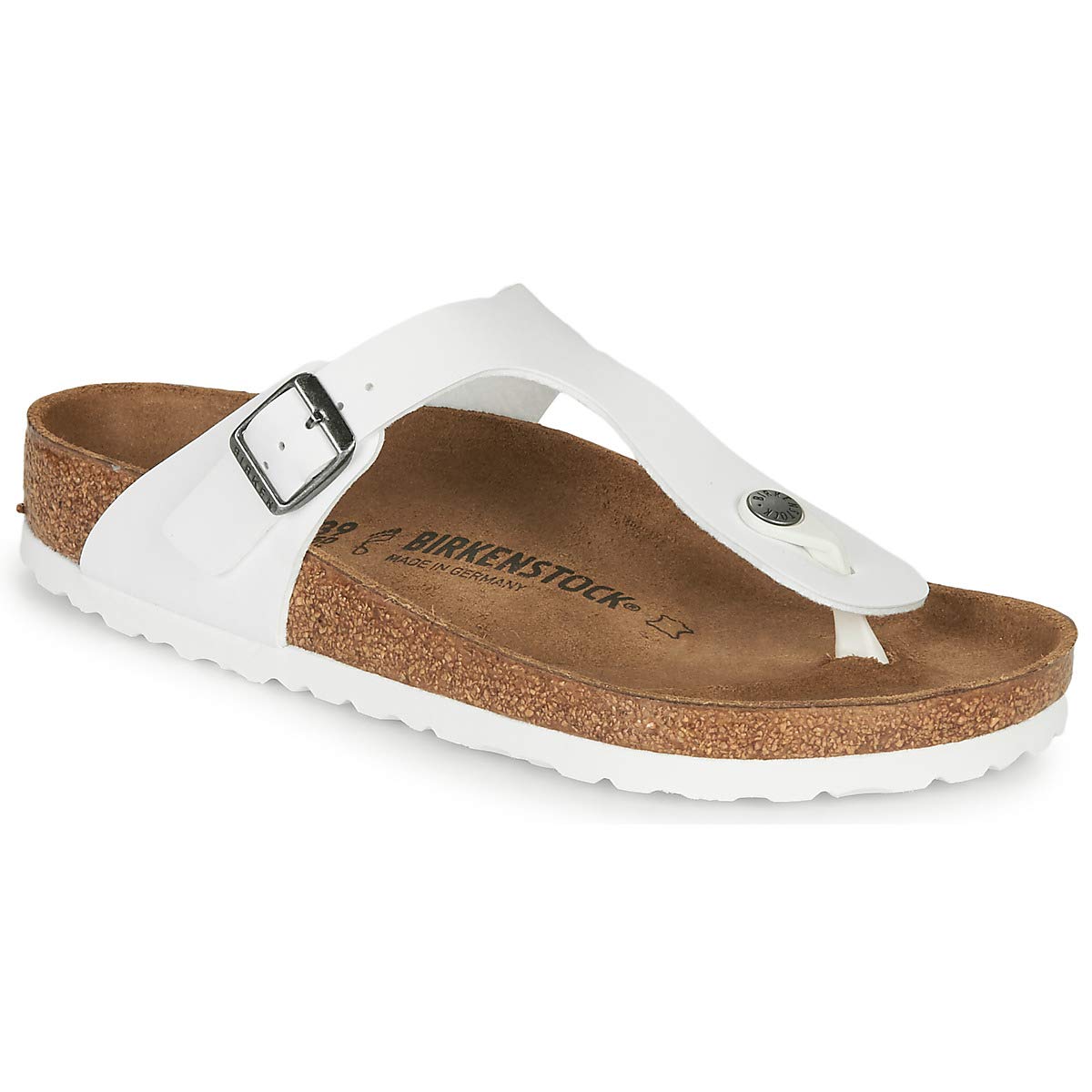 

Birkenstock Gizeh Sports Casual 24SS White Size (Regular) Sandals, (745531), (Regular), 24.5cm (EU38)