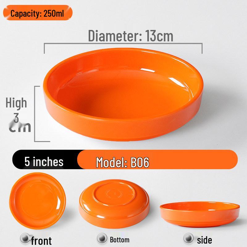 Melamine Imitation Porcelain Steamed Egg Bowl - Durable Small Catering Dish