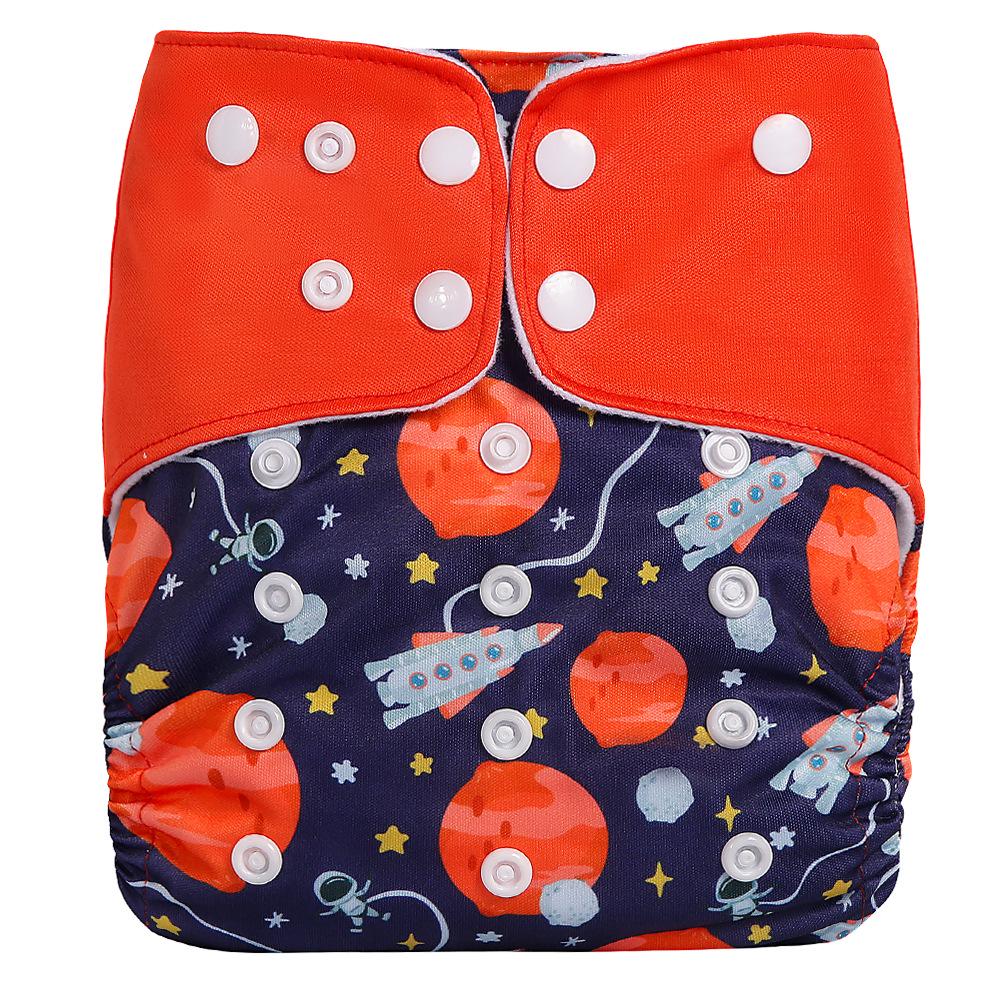 Babyshow Unisex Printed Washable Cloth Diapers & Training Pants for Summer