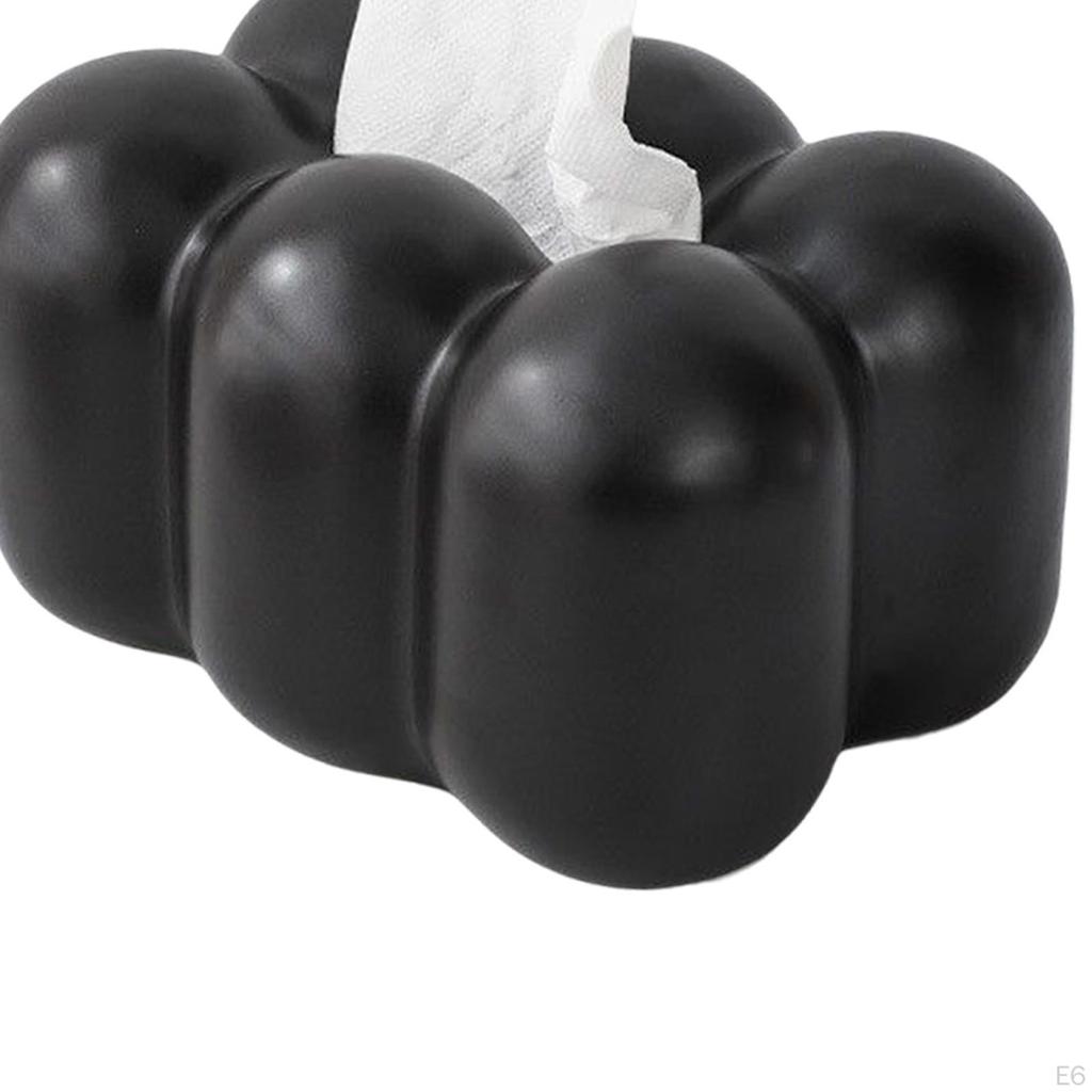 Ceramic Tissue Case Decoration Facial Tissues Container for Desktop Vehicle Dorm
