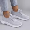 Spring New Women'S Sports Shoes, Fashionable, Breathable, Lightweight, Non-Slip, Wear-Resistant, Casual Sports Shoes, Flat Shoes