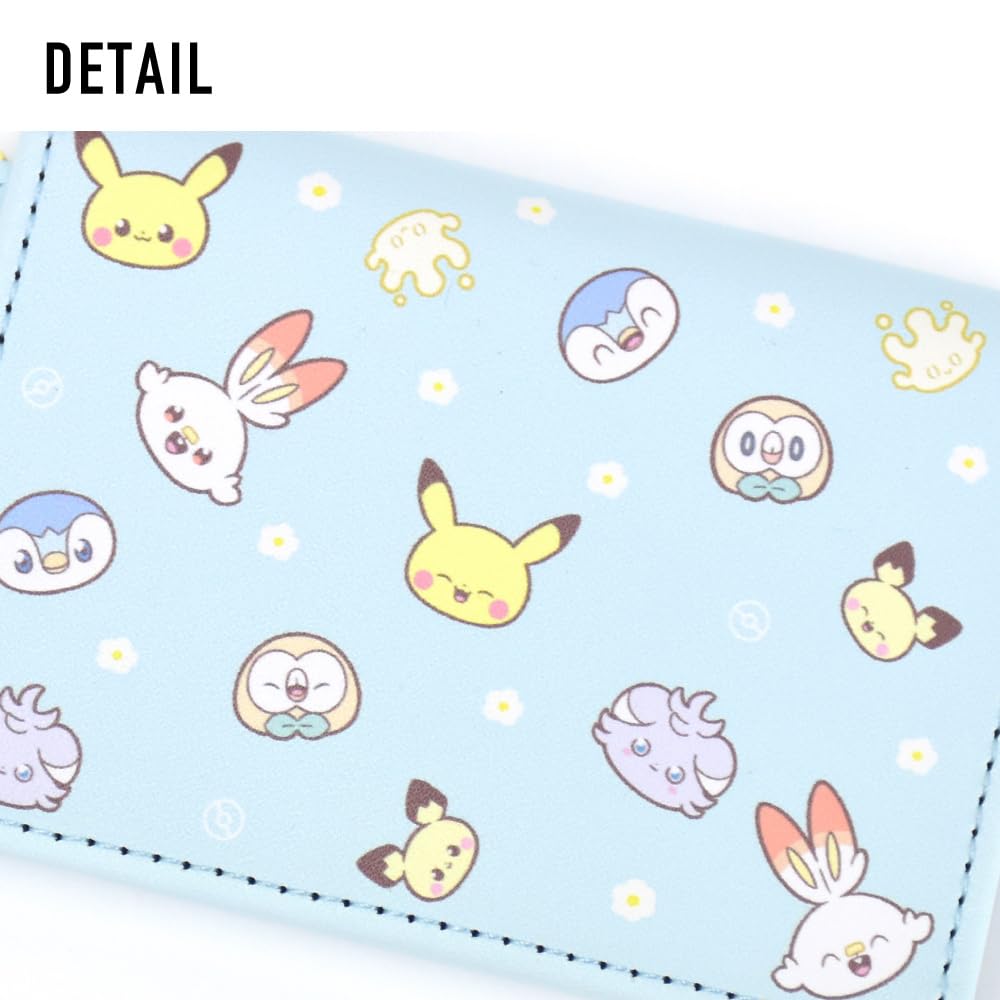 Marimo Craft Poké Piece Pokémon Carteira de Passaporte Dobrável Folheto L10 x A7,2cm PKP-046