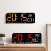 Large Screen LED Alarm Clock - Simple, Creative & Hangable Desktop/Table Design
