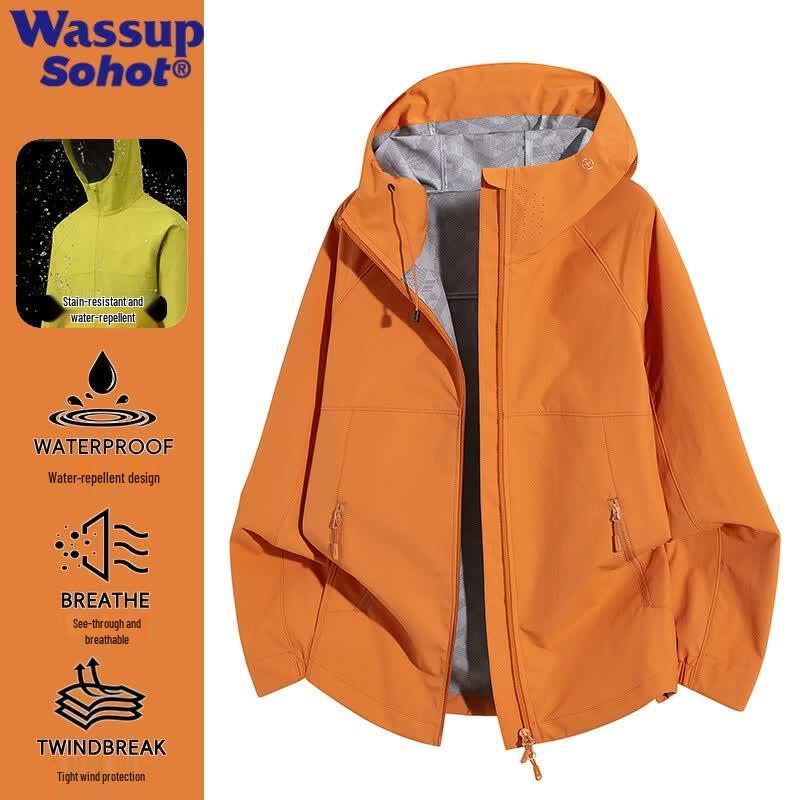 Wassup Sohot Men s 2026 Outdoor Soft Shell Jacket S