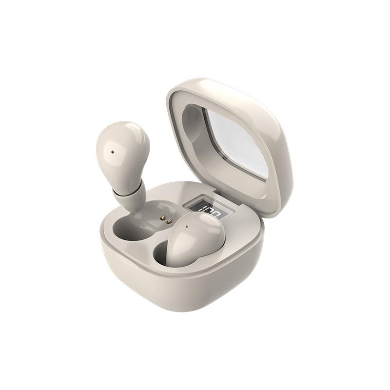 SK19 Headphones Bluetooth 5.3 True Wireless In-Ear Earphones Mini In Ear Noise Cancelling Invisible Sleeping HiFi Sound Quality