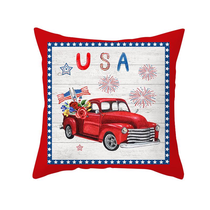 Pillow Cover Peach Skin Print Home Living Room Sofa Cushion Cover Cushion Cover