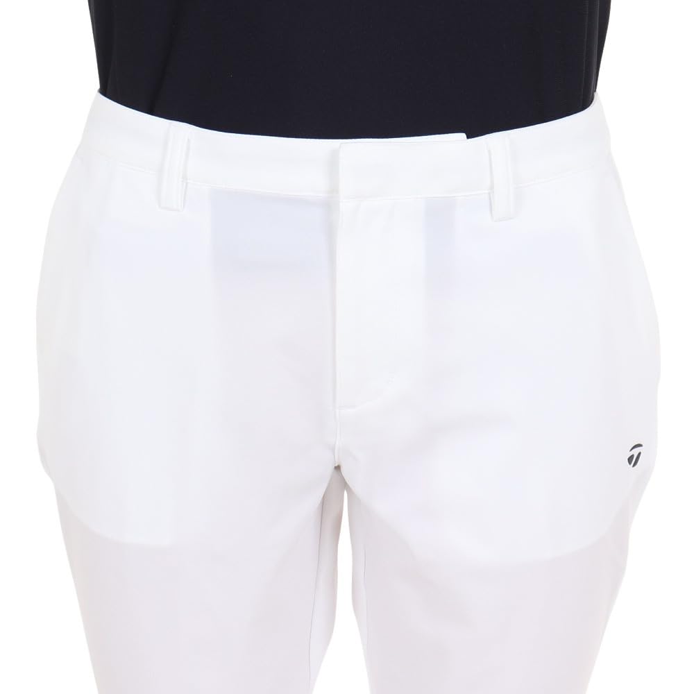 TaylorMade Texbridge Basic Tapered Pants, White, Size XS, Women's Golf Pants, 2023FW, TL151