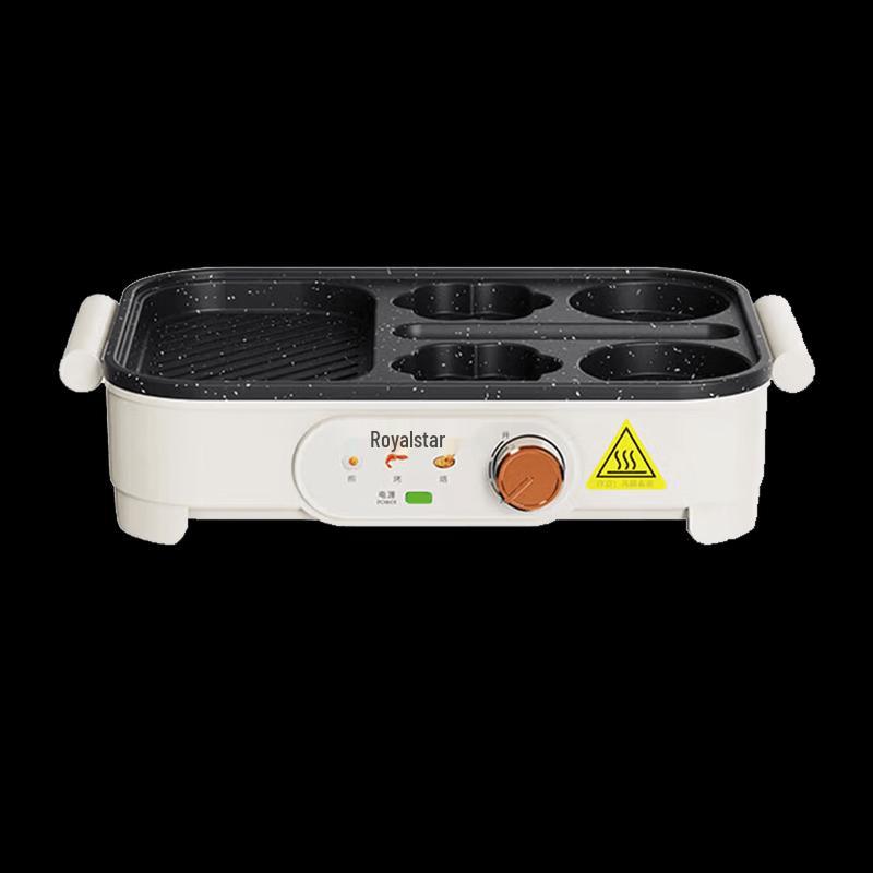 Royalstar 6-in-1 Multi-function Home Grill & Fryer
