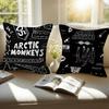 A-Arctic Rock Monkeys Band Cushion Cover Car Throw Pillow Case For Sofa Car Christmas Gift