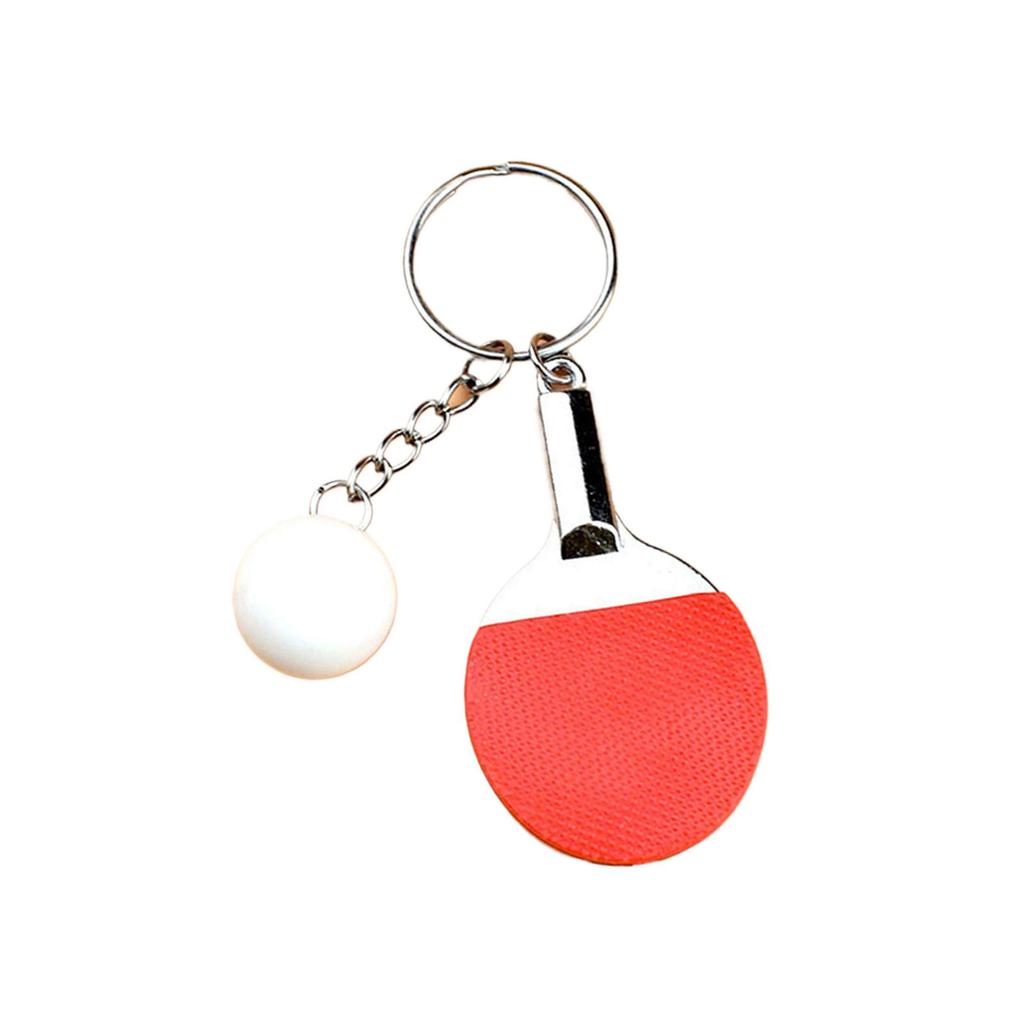 Sports Equipment Racket Keychain Fun And Practical Miniature Racket Keychain Pendant Charm For All Sports Fans