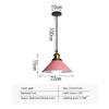Led Industrial Style Horn Pendant Light Retro Restaurant Bar Commercial Lighting Multi-Coloured Lamp Shades Home Kitchen Decor