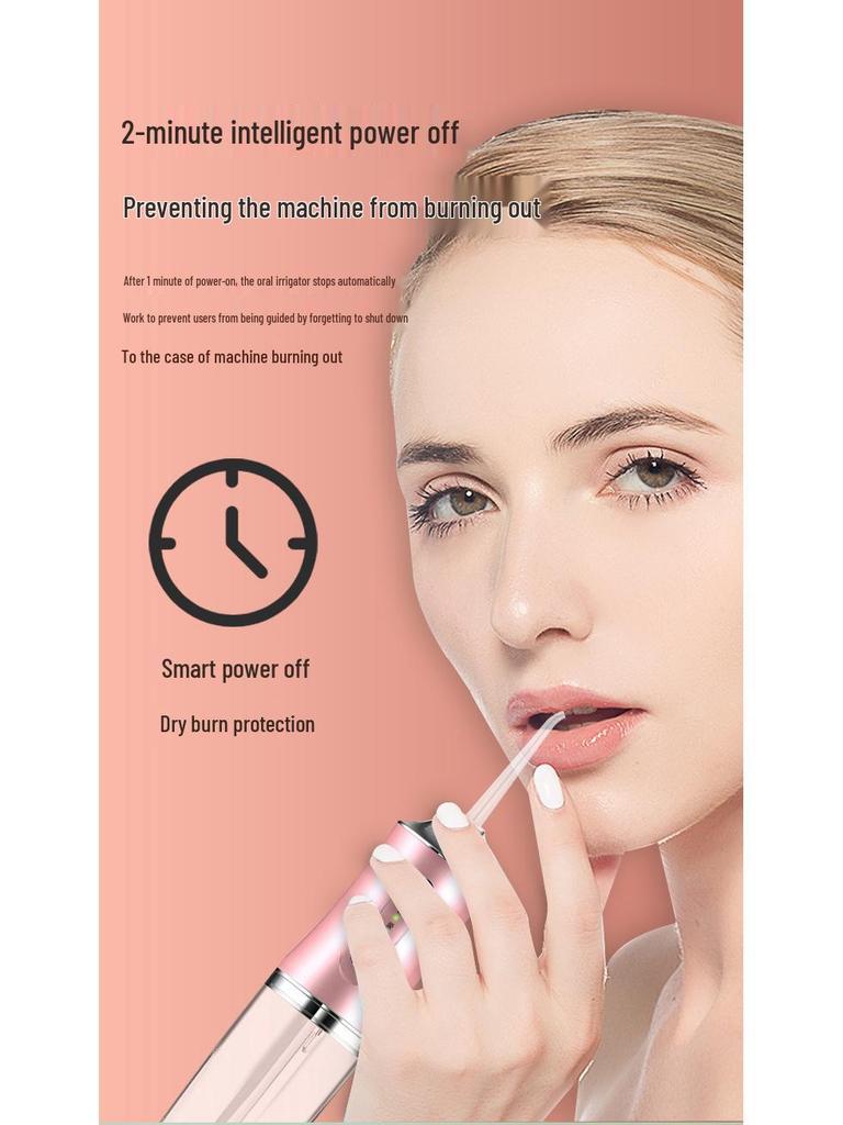 Portable Electric Oral Irrigator for Home Use, Ideal for Children with Orthodontics