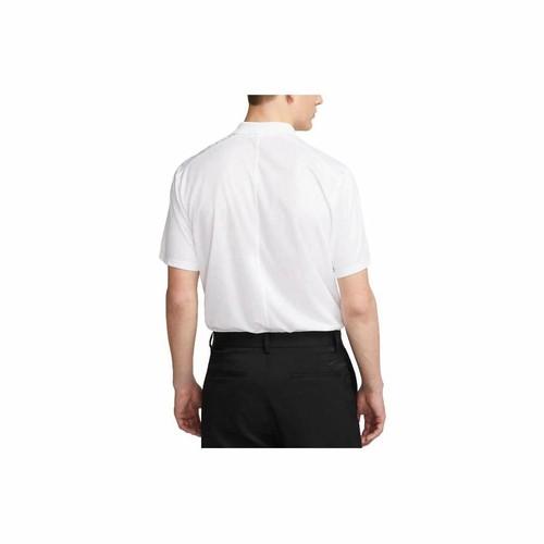 Nike Solid Color Polo Shirt Moisture-Wicking Golf Short Sleeve T-Shirt for Men