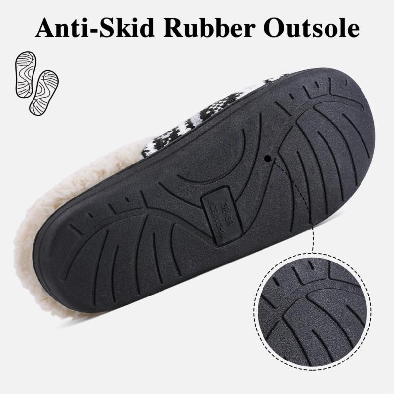 Fashion Crestar Winter Plush Fur Slippers For Women Men Fashion Fluffy Cozy Flat Slippers Lady Keep Warm Plush Casual Home Cotton Shoes