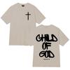 2026 Summer New Edition Bible Christian Doctrine Jesus Pattern Unisex Tshirt Loose Casual Style Street Retro Trend Versatile