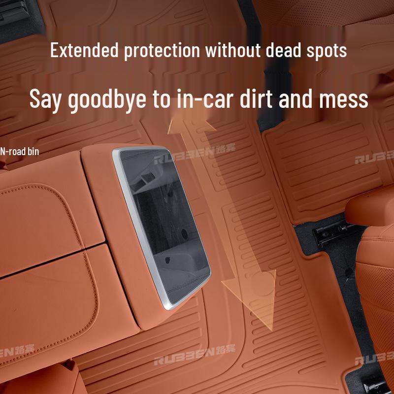 Shangjie H5 TPE Floor Mats: Custom Fit for 25 Models, Ideal for Car Modification and Decoration