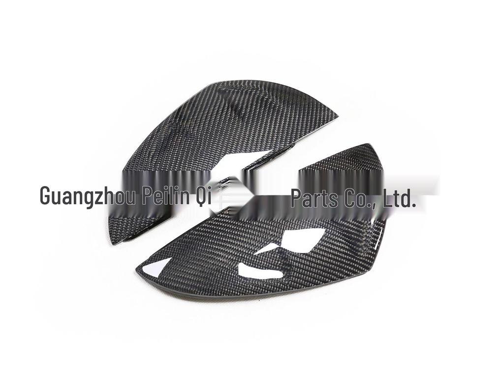 Real Carbon Fiber Horn-Type Rearview Mirror Cover for Modified Lexus ES, IS, LC, LS