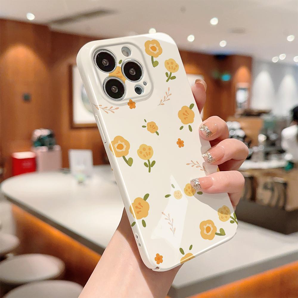 All-inclusive Film Handyhülle Cartoon Mode Design Hartschale Vollabdeckung Kameraschutzhülle für OPPO A60 A96 Reno12 Realme C53 C75