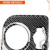 For Chevrolet Silverado For GMC Sierra 1500 2014-2018 Carbon Fiber Stickers Light Switch Button Lighting Control Car Accessories