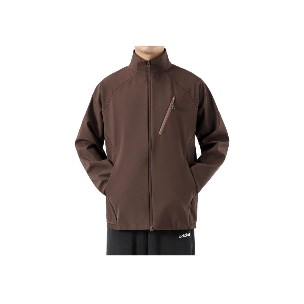 adidas SS25 Casual Sports Versatile Stand Collar Zipper Jacket Unisex Jackets KG8972