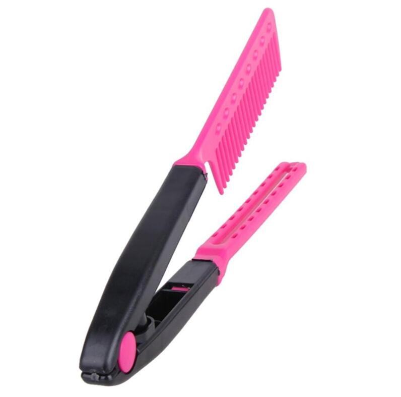 Straight Hair Comb Brush Dry Dryer Iron Hair Shaper Hairdressing Curl Tool