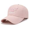 Fashion new three-dimensional embroidered letter baseball cap for men and women couples trendy casual cap shade