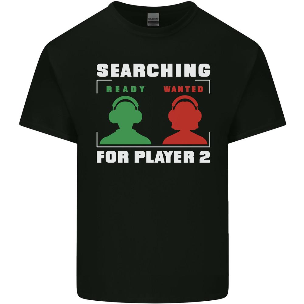 Player Two Wanted Funny Singles Day Gaming Mens Light Cotton T-Shirt Unisex T-Shirt M