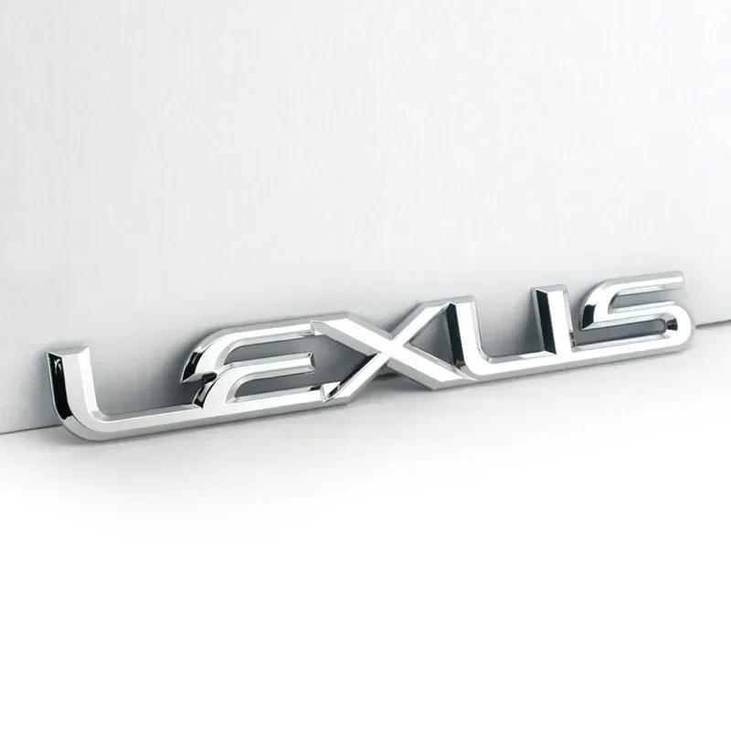 For Lexus Logo ES300 IS300 IS350 ES250 ES350 IS250 CT200H GS350 NX200 ABS/Metal Car Rear Trunk Emblem Badge Sticker HE5