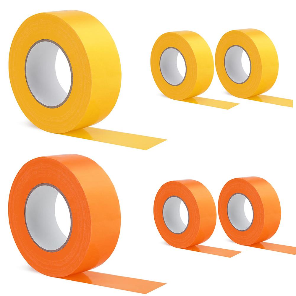 Bandă de Marcaj Exterioară Marcator de Teren Vizibil Rezistent la Intemperii Bandă Multifuncțională Pentru Marcarea Stadionului de Baschet 1 Rulou/2 Role 20m