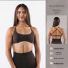 European-American Cross-border Fitness Sports Bra: Women's Outdoor Running Yoga Top with Beautiful Back Design