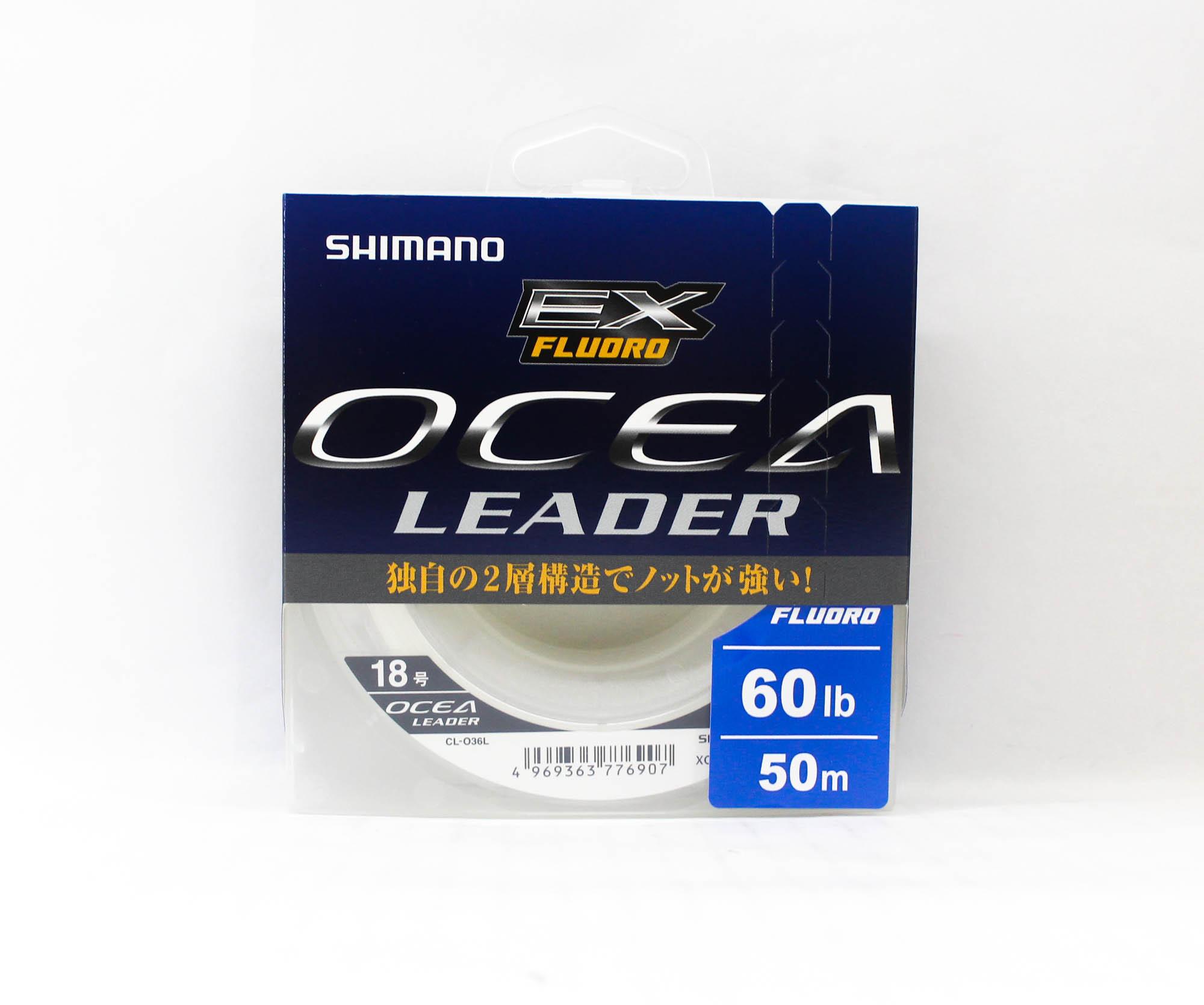 

Shimano CL-026L Ocea EX Fluorocarbon Leader Line 50m 60lb (6907) чистый