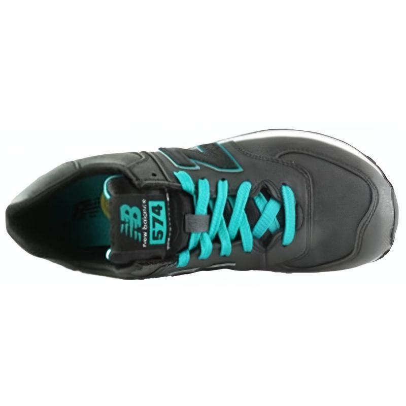 New Balance Women's 574 'Precious Metals Charcoal Teal' Women's Sneakers WL574MBK