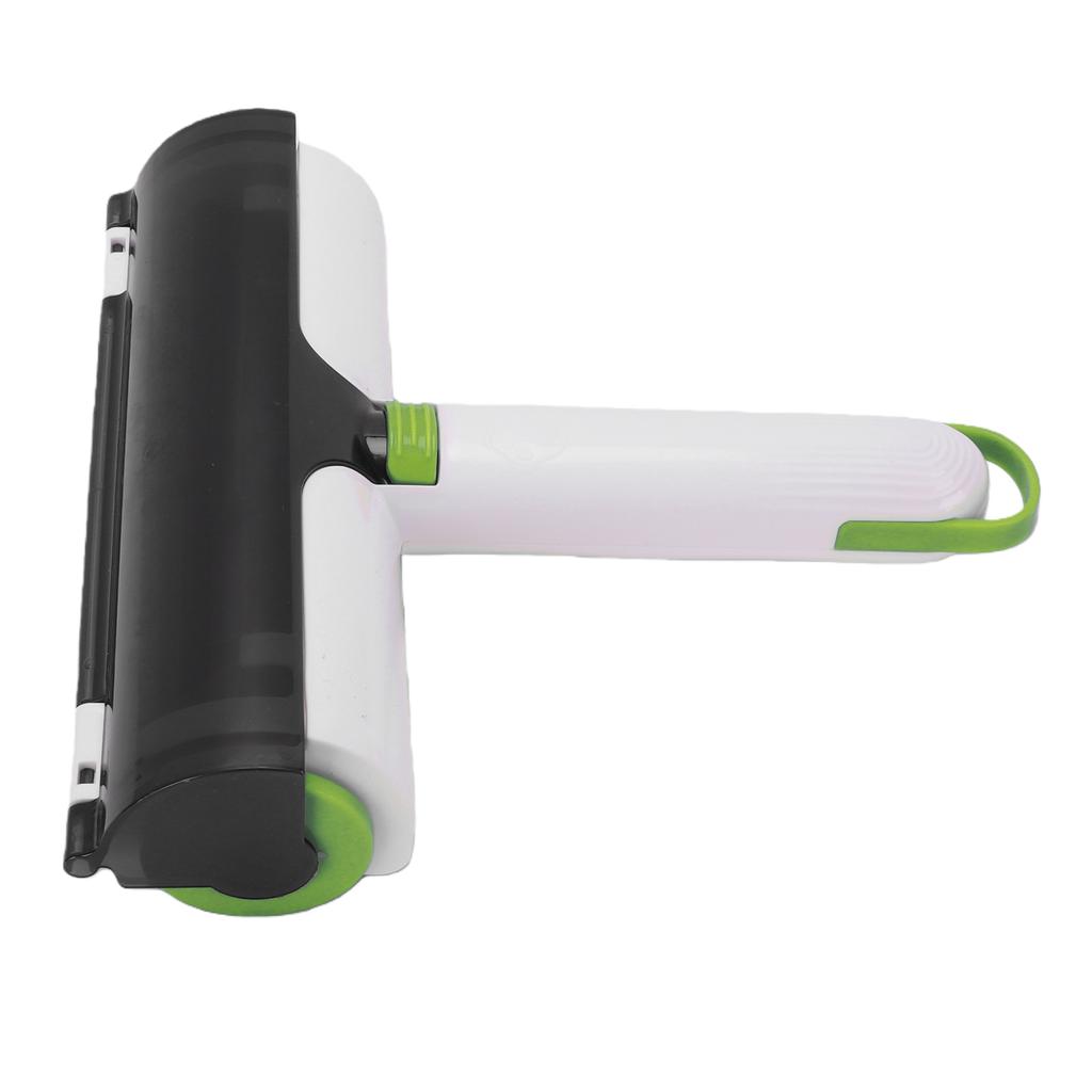 Pet Hair Remover Multifunction Double Sided Fuzz Lint Roller Brush for Sofa Couch Carpet Rugs Car Seats Bedding White and Green