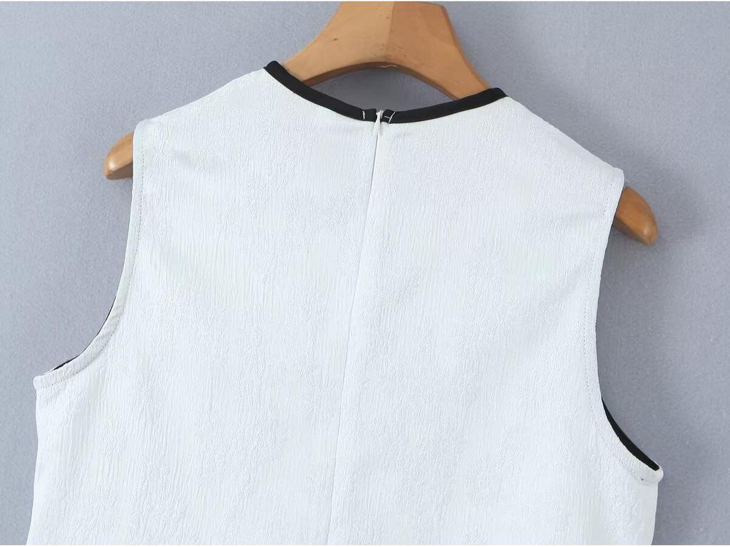 2025 Spring Women's Fashion Bow Textured Jacquard Mini Skirt: Euro-American Style