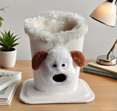 - Plush Glasses Holder Adorable Cartoon Glasses Pen Desktop Storage Glasses Storage Rack