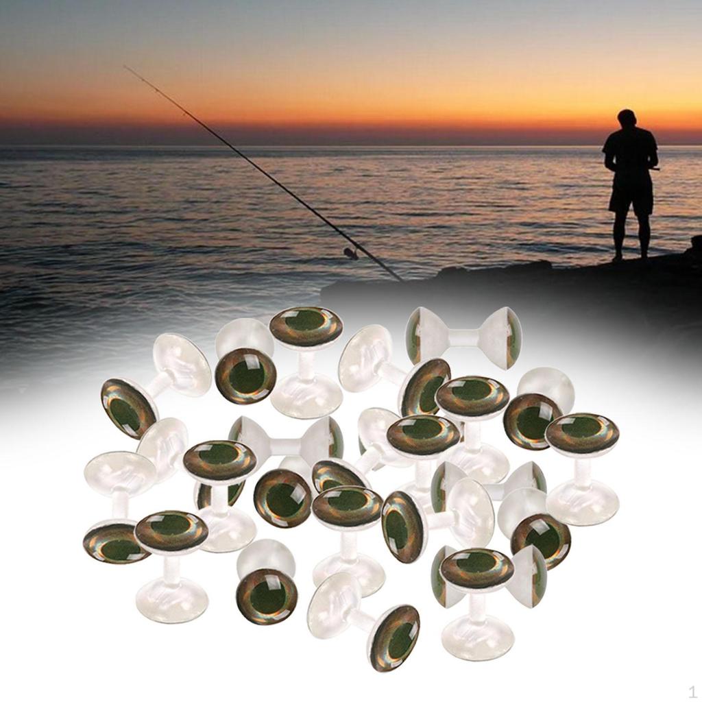 Tying 5pcs Painted Eyes Dumbbell Rounded Beads Material Transparent D ( Color Is )