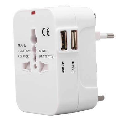 Multifunctional Power Converter with USB Ports Universal Adapter Socket