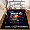 Max Verstappen Racing Victory Rug Non-slip Rug Suitable for Living Room and Bedroom Sofas.