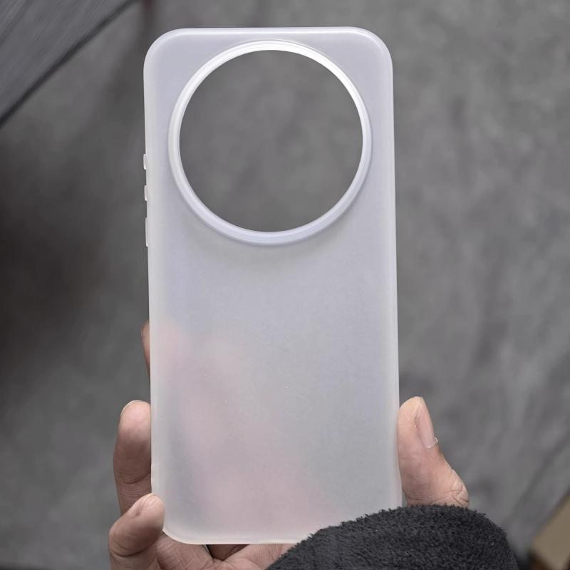 For Xiaomi 17 Ultra Case Matte Clear Magnetic Soft TPU Anti-Fall Shockproof Protective Phone Cover For Xiaomi Mi 17 Ultra Shell